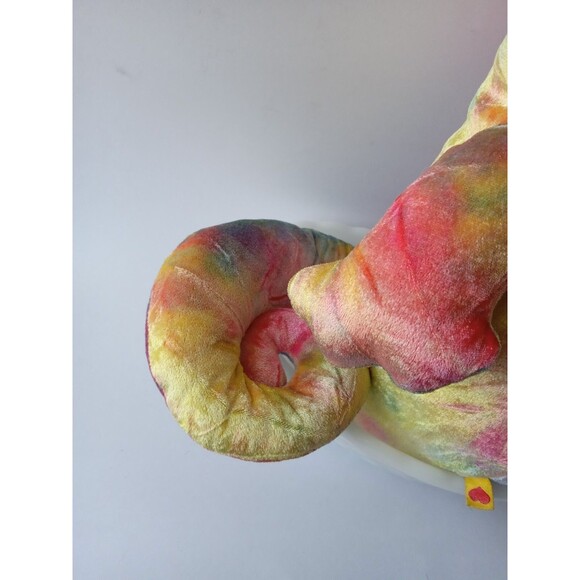 2012 Build-A-Bear Tie-Dye Seahorse 18" Rainbow Plush BABW EUC - Picture 15 of 16